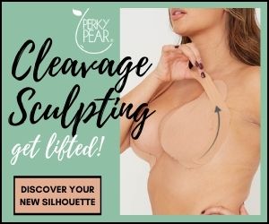 Perky Pear Cleavage Sculpting with shaper tape