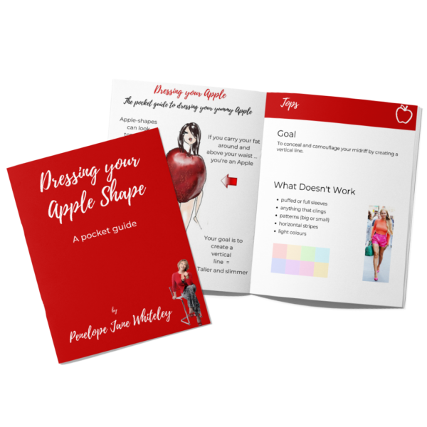 Dressing Your Apple Shape pocket guide by Penelope Jane Whiteley