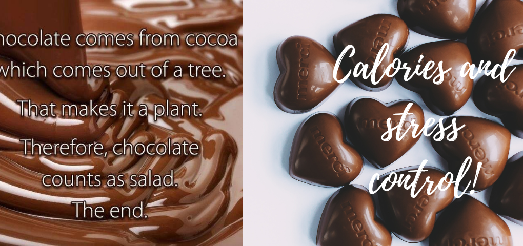 calories and chocolate