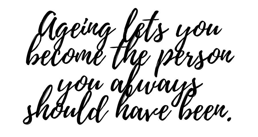 Growing older and embracing a personal rebrand with confidence and style